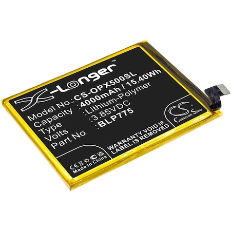 Bsc Preferred Oppo Realme X50 5G RMX2021 RMX2025 Mobile Phone Replacement Battery CS-OPX500SL